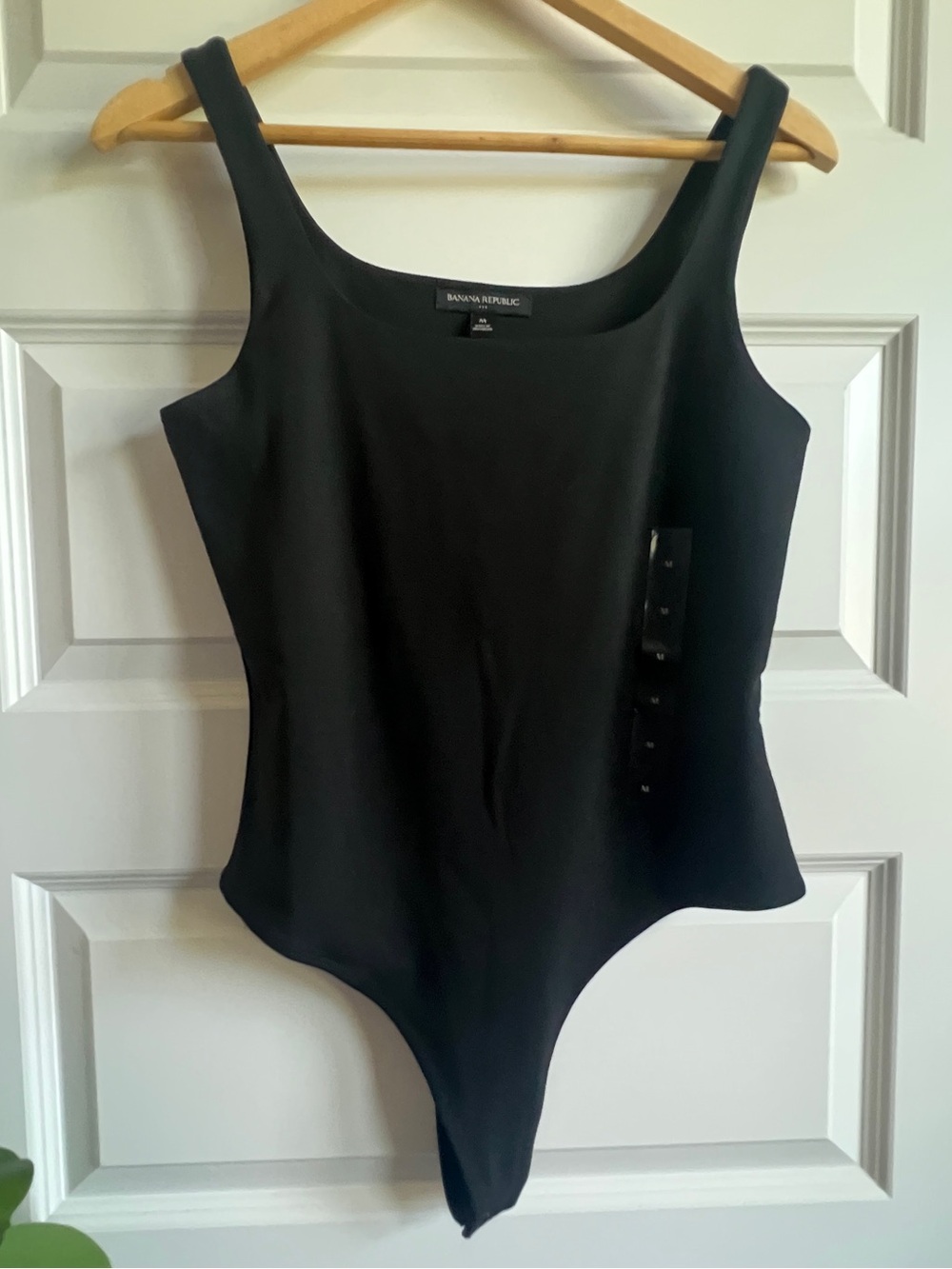 BANANA REPUBLIC Tank Bodysuit Thong Medium NWT